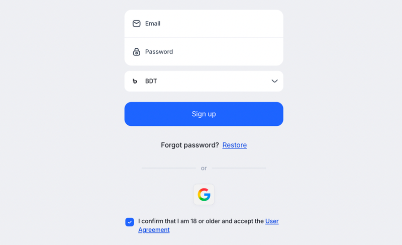 Glory Casino Registration